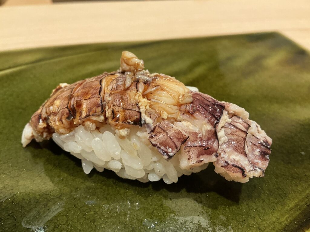 鮨みずかみのシャコ