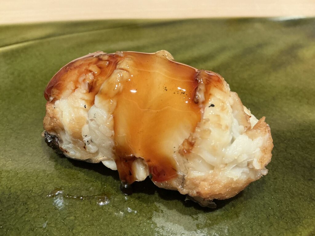 鮨みずかみのアナゴ