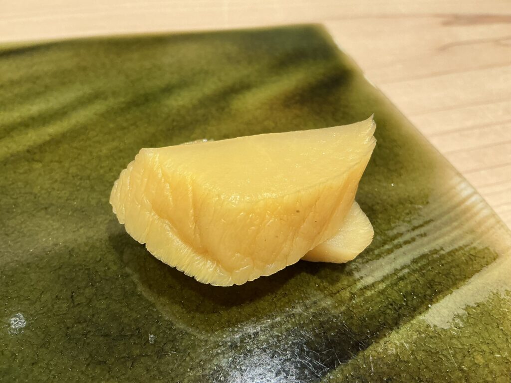 鮨みずかみのたくあん