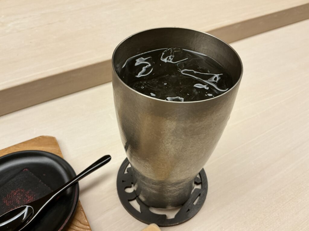 鮨おばなの麦焼酎