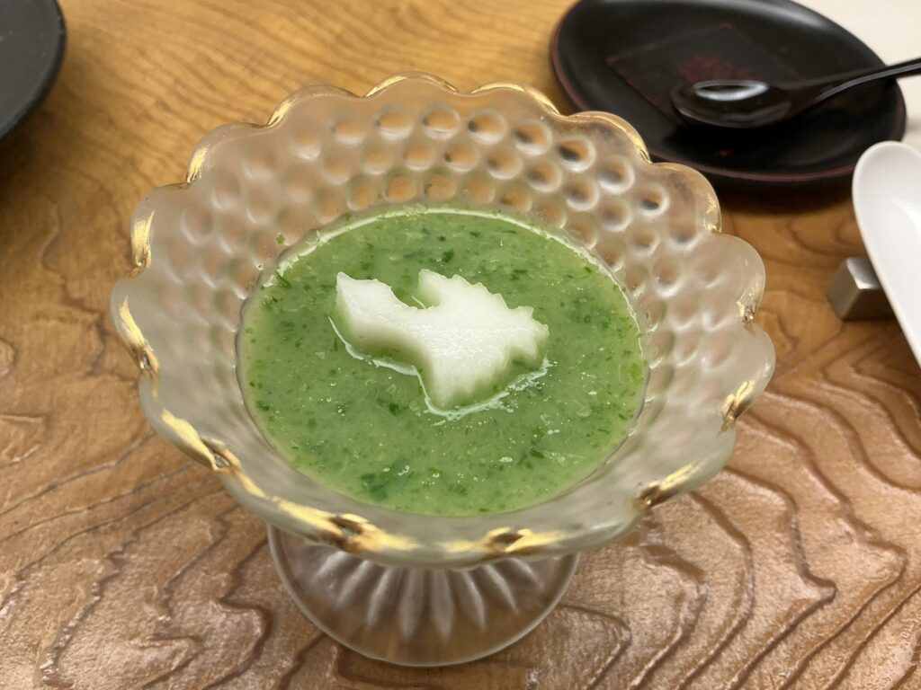 鮨おばなのすり流し
