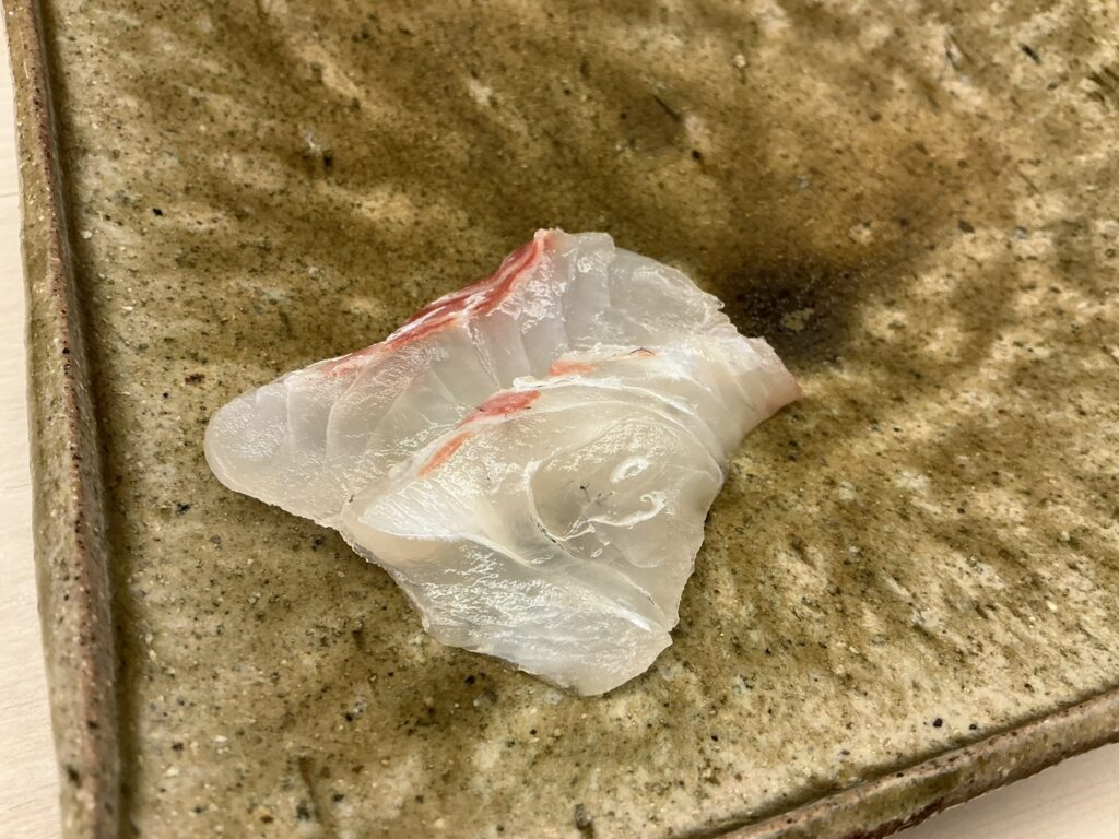 鮨おばなのマダイ
