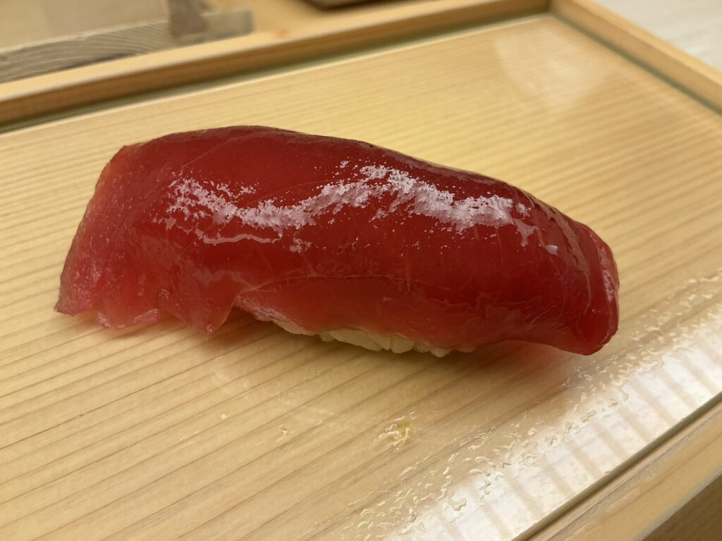 鮨おばなの赤身
