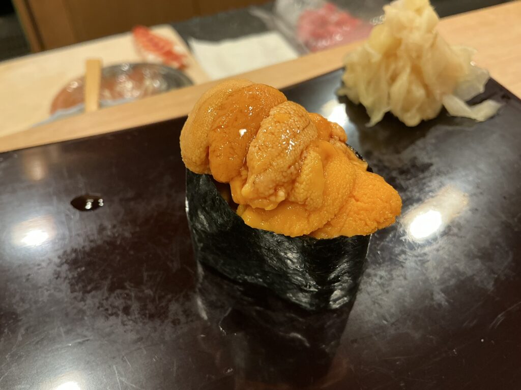 なか條のバフンウニ