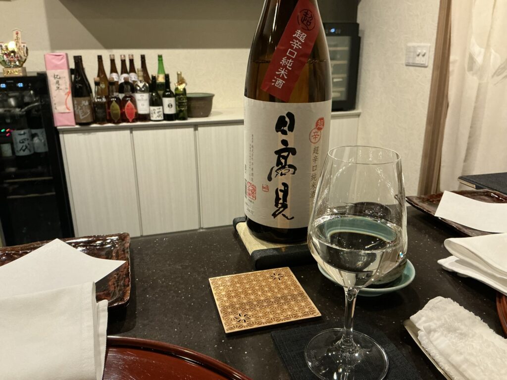 てんぷら拓の日本酒