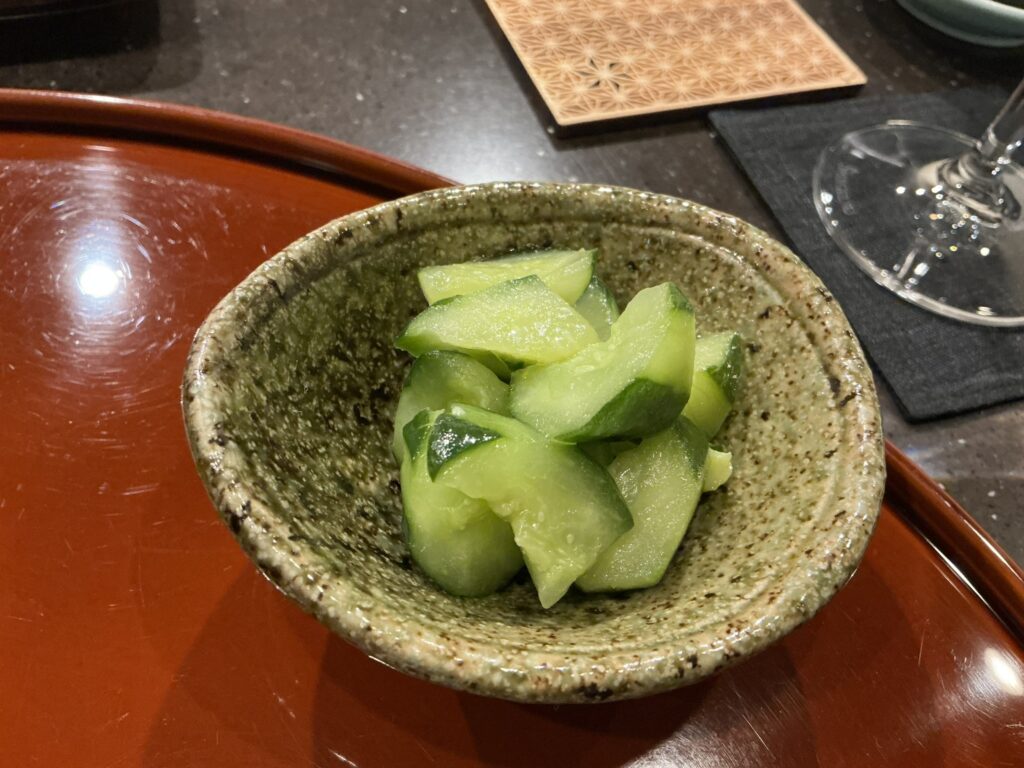 てんぷら拓のキュウリ
