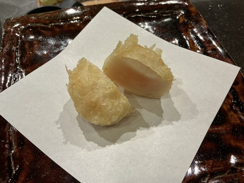 てんぷら拓のホタテ