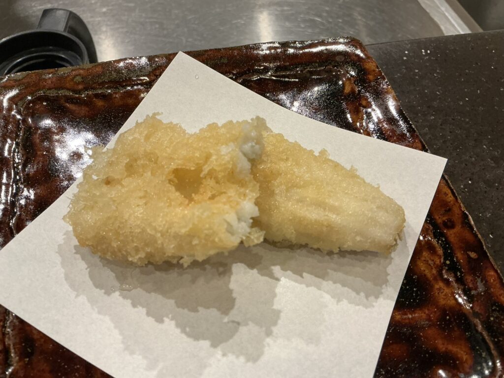 てんぷら拓のアナゴ