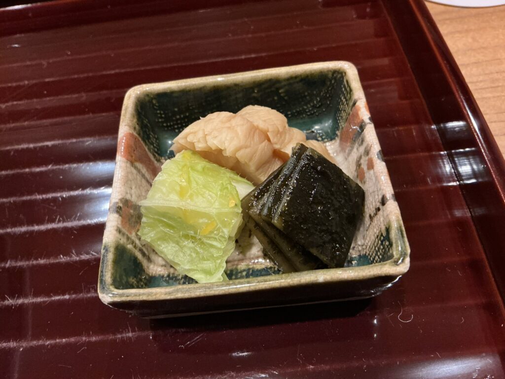 馳走 髙山のお新香