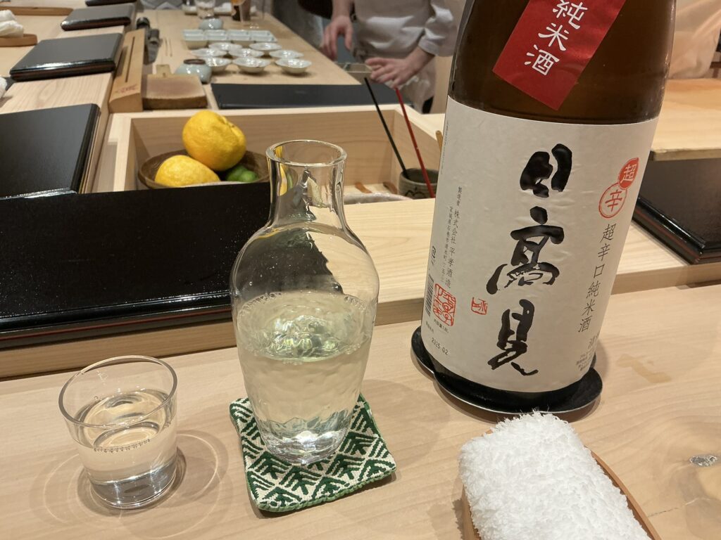 すし良月の日本酒
