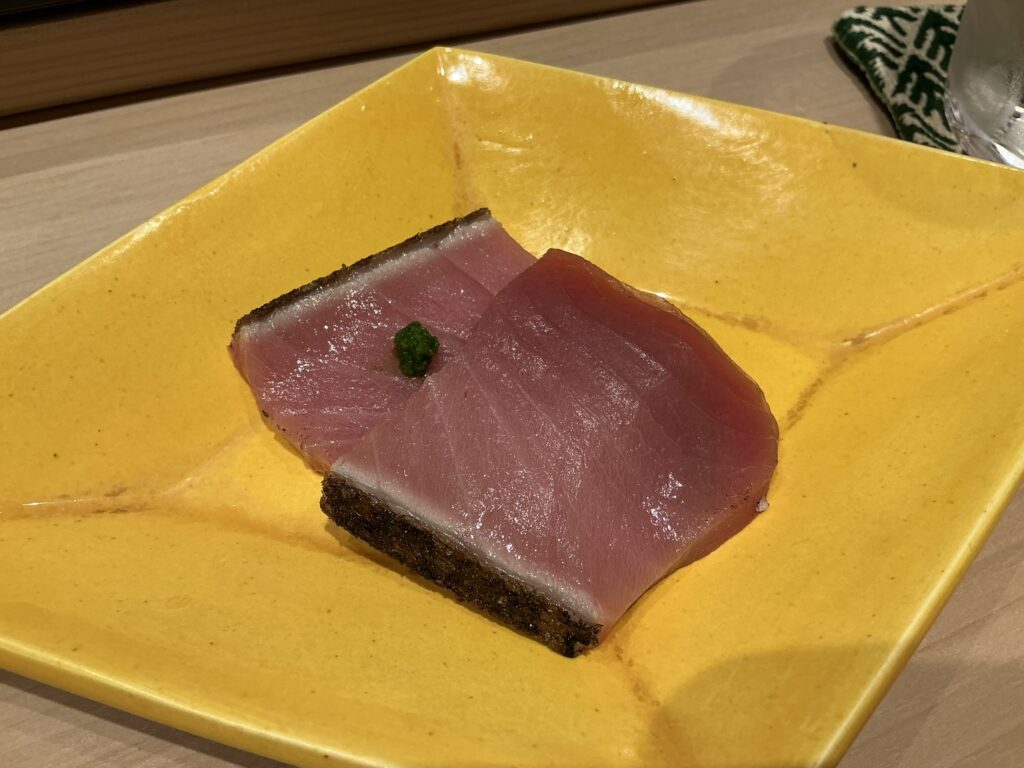 すし良月のメジマグロ