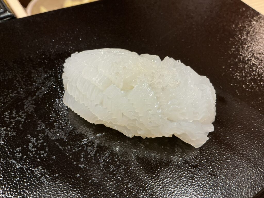すし良月のアオリイカ