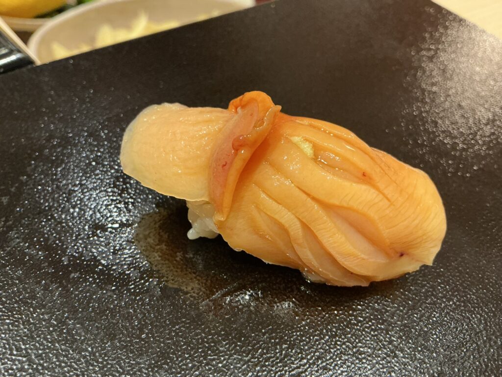 すし良月のアカガイ
