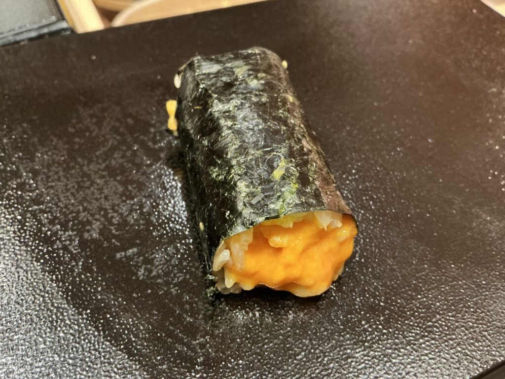 すし良月のウニ