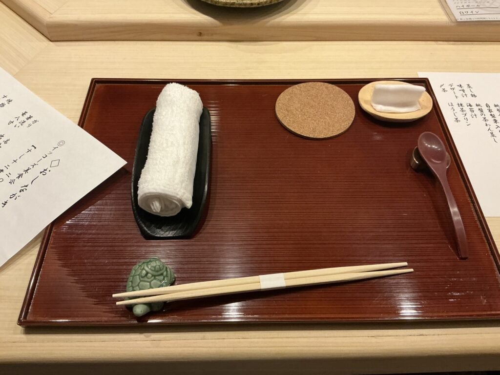 すし処漁美のカウンターセット