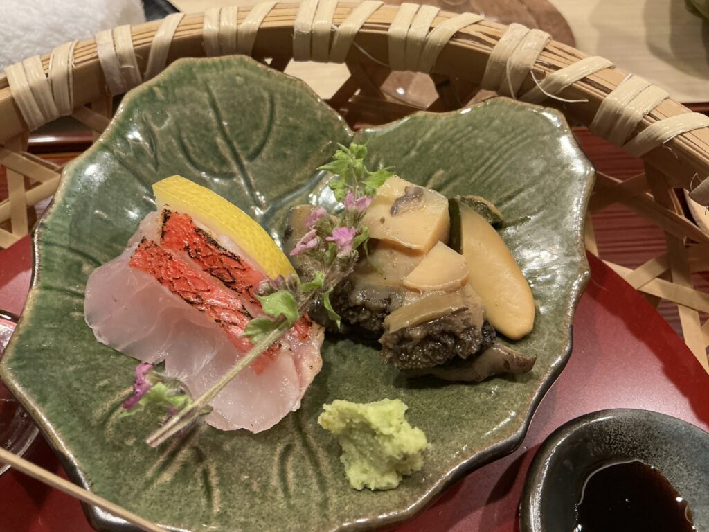すし処漁美のお造り二種