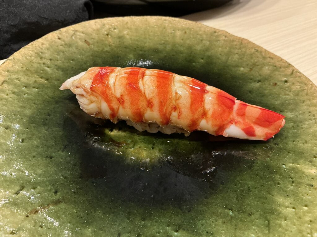 すし処漁美のクルマエビ