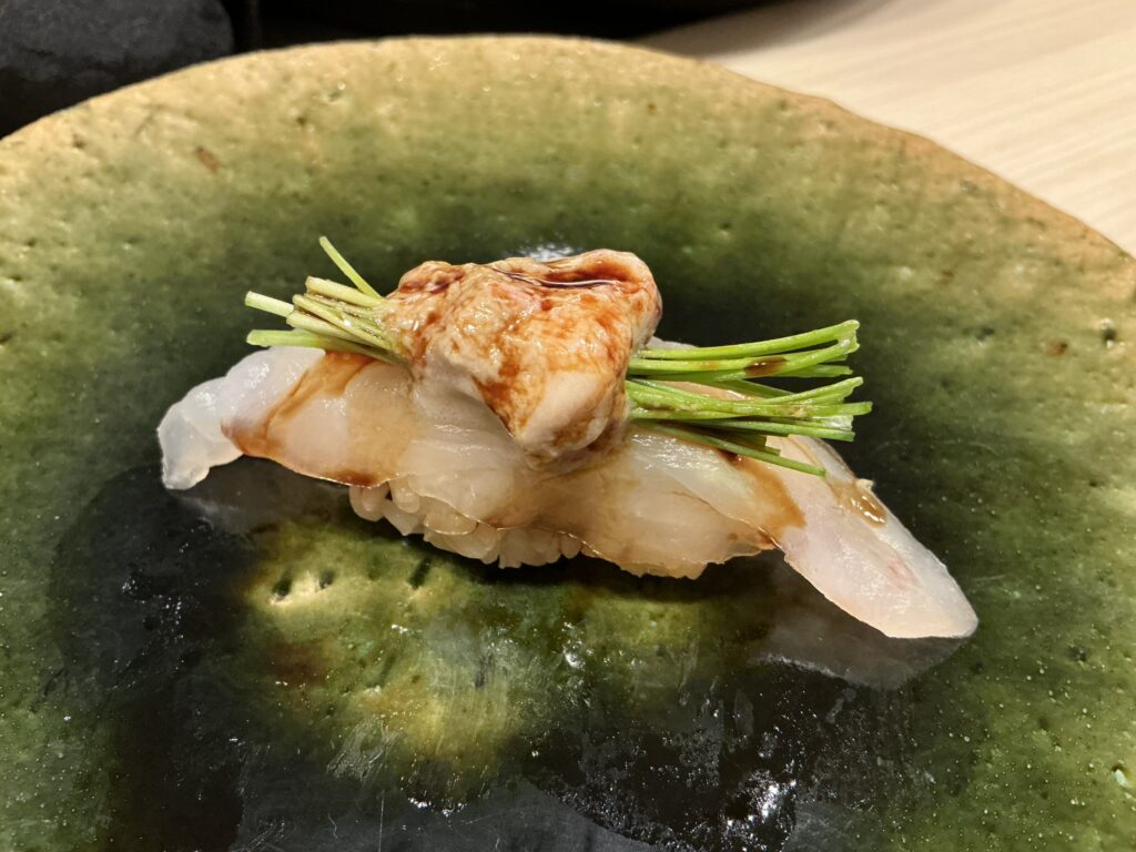 すし処漁美のカワハギ