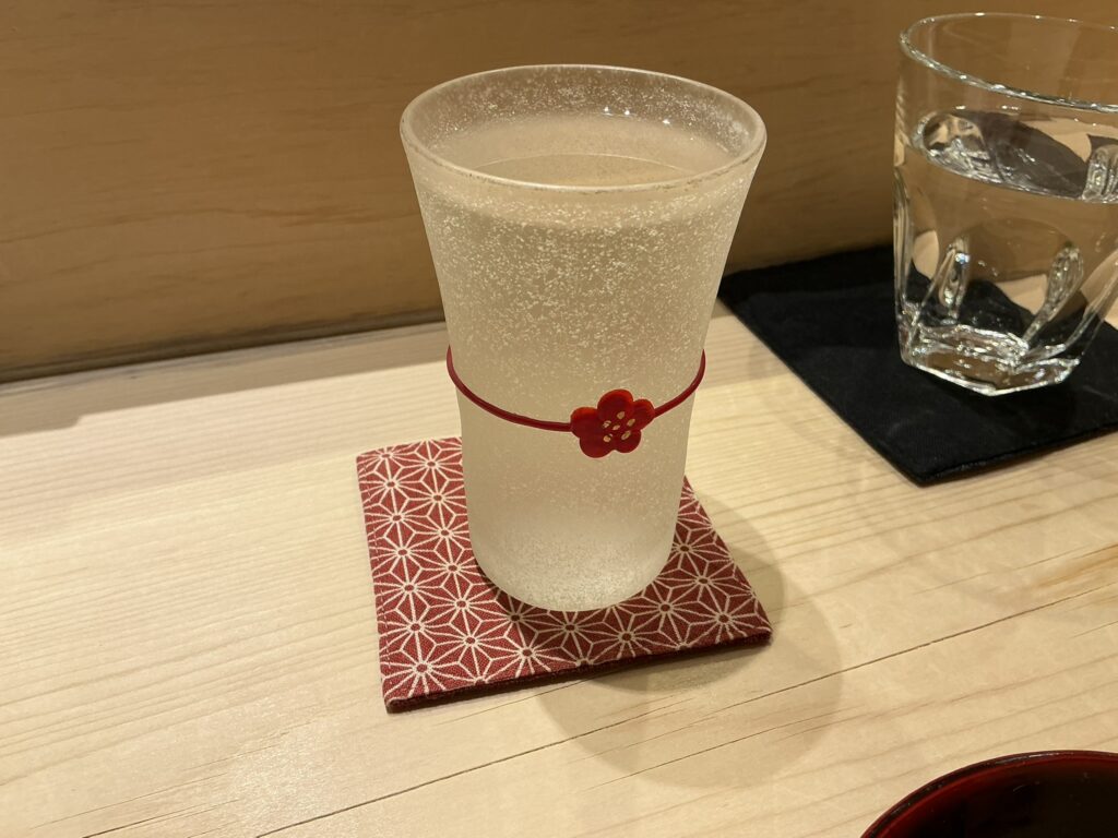 鮨服部の日本酒