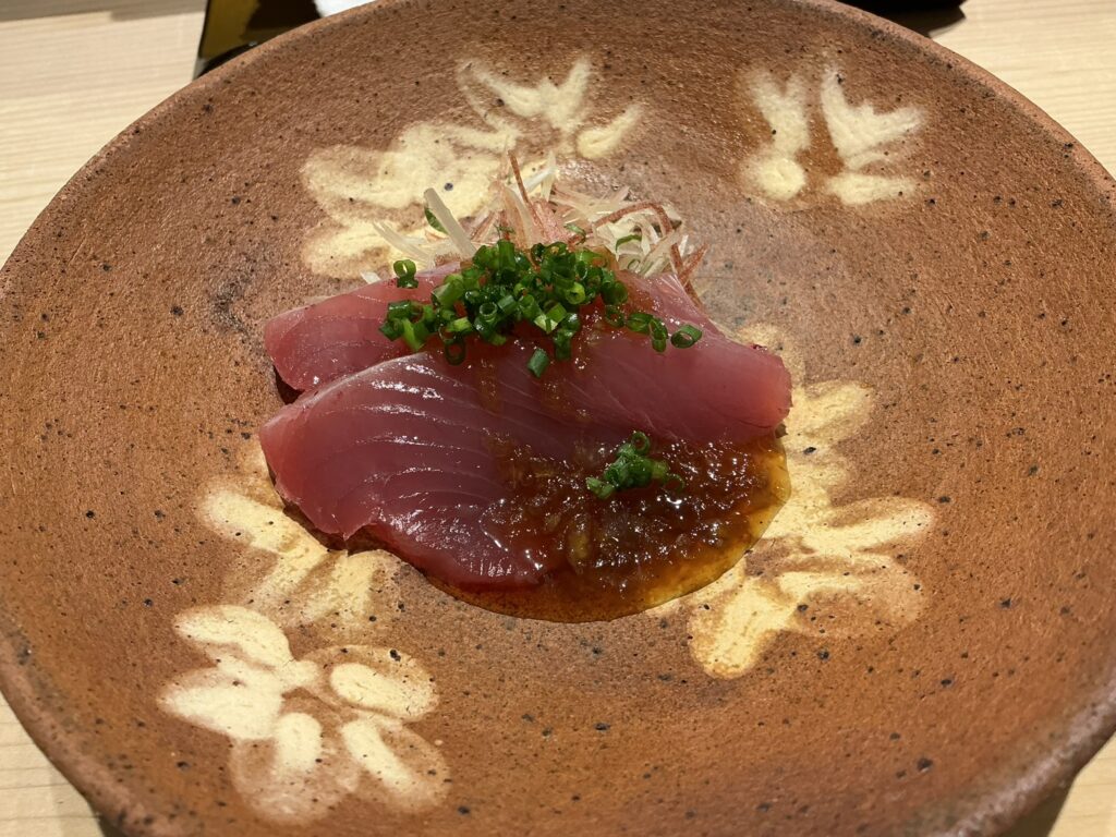鮨服部のカツオ