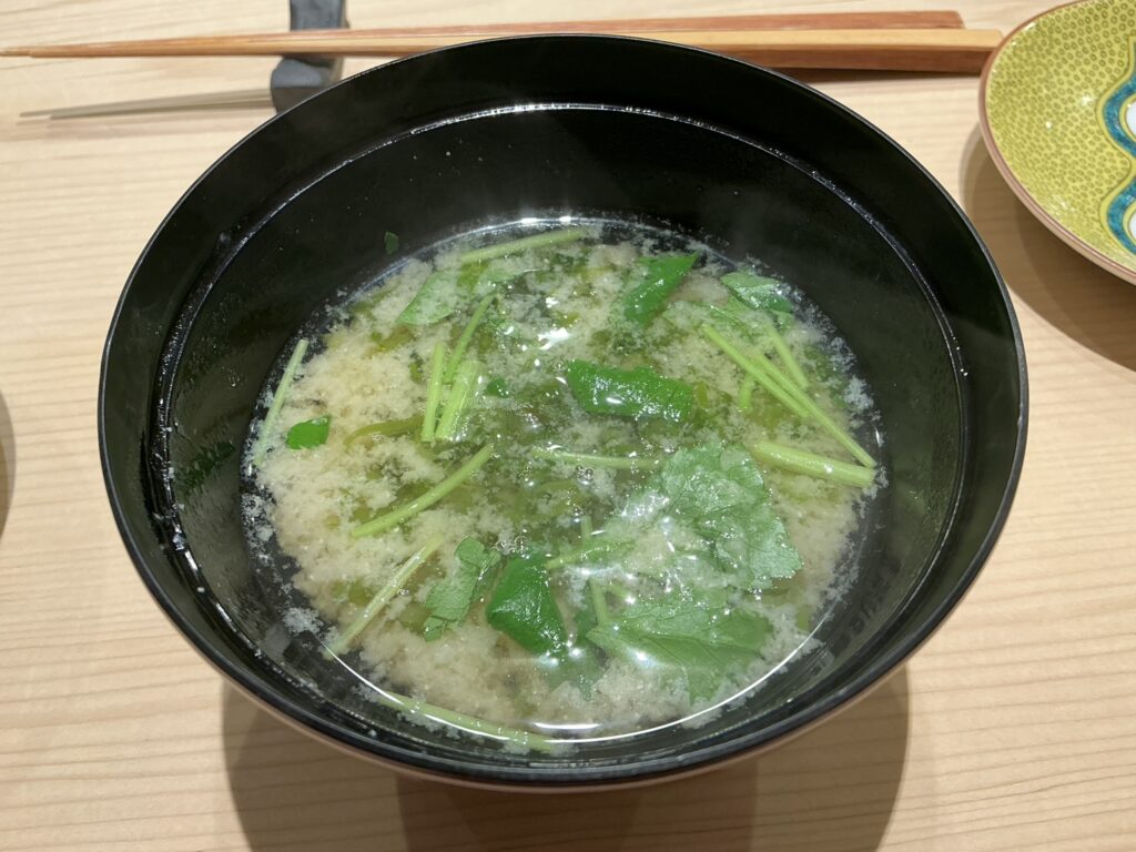 鮨服部のお椀