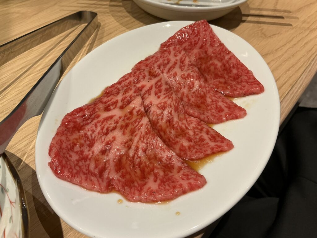 焼肉ここちのカルビ