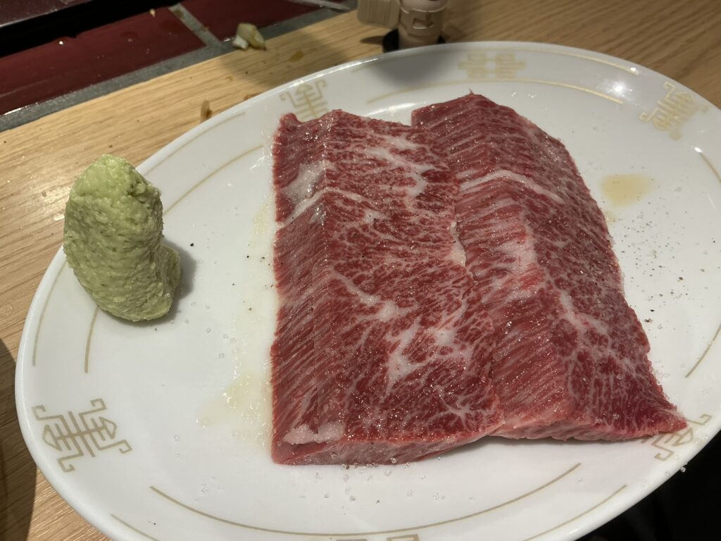 焼肉ここちのハラミ