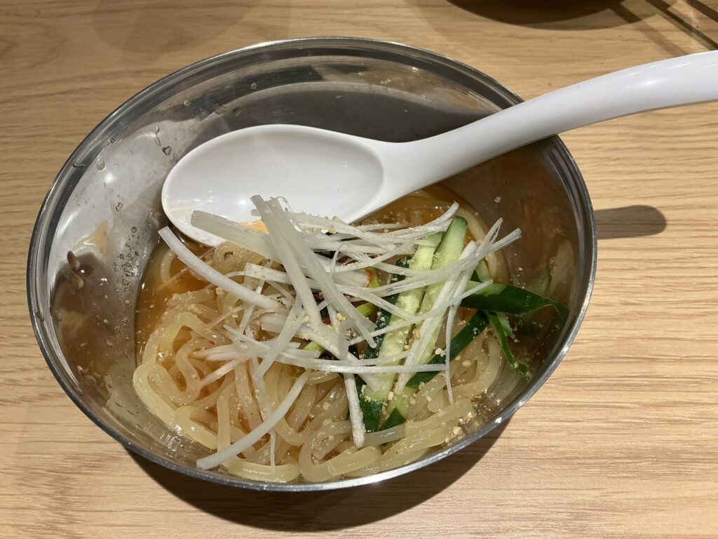 焼肉ここちの冷麺
