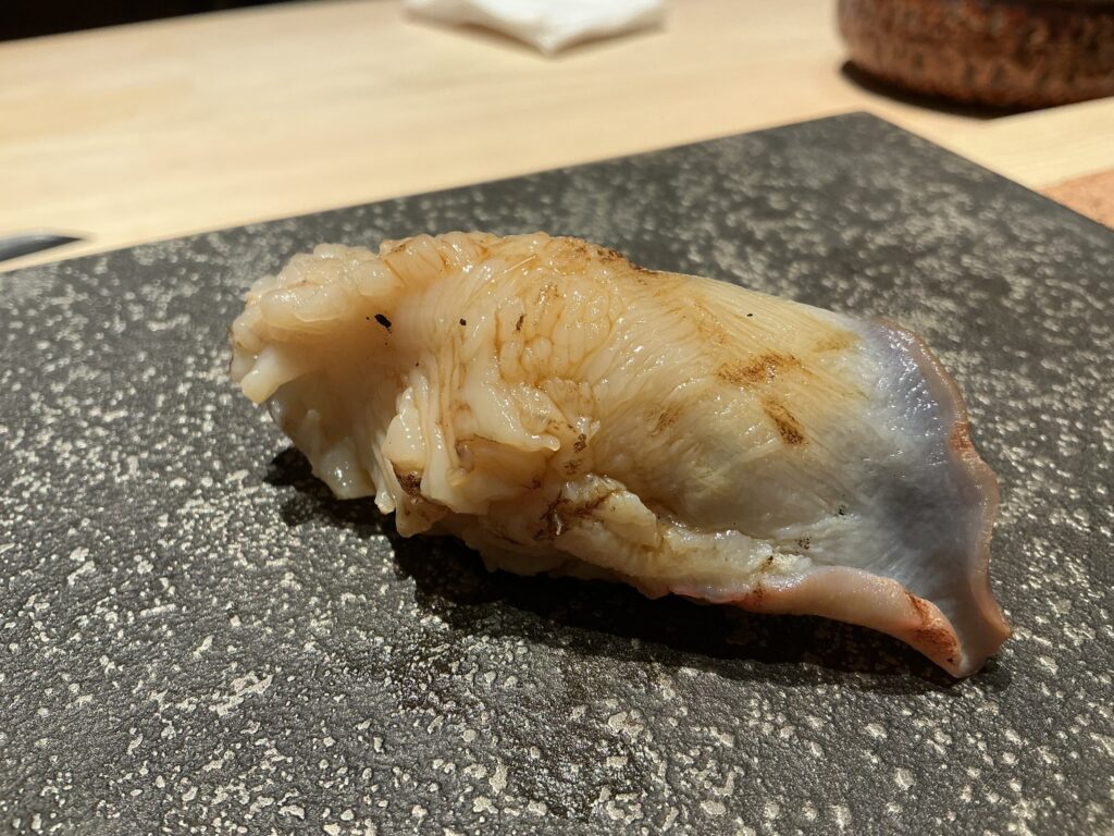 鮨結う紬のホッキガイ