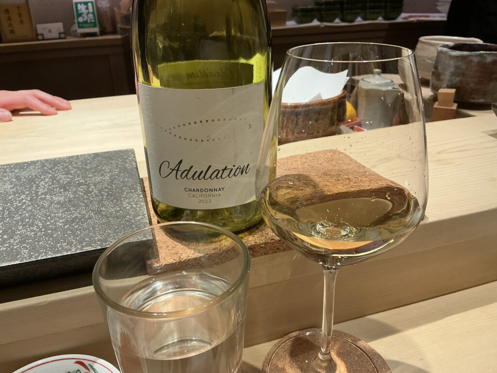 鮨結う紬の白ワイン