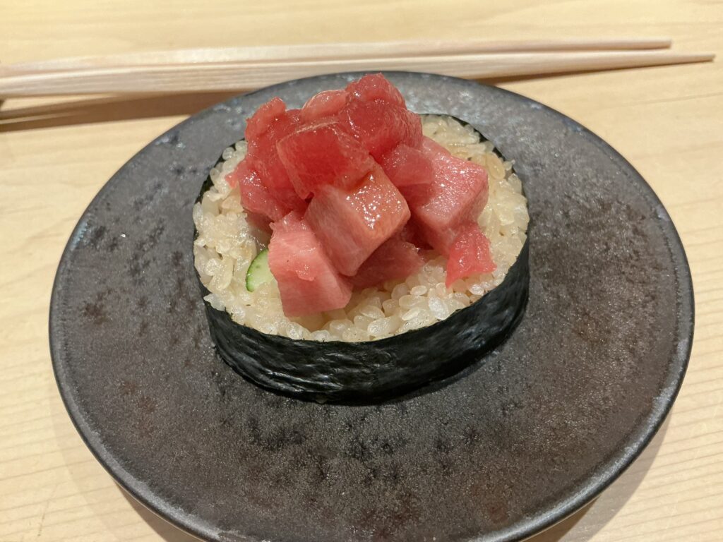 鮨結う紬の福巻き