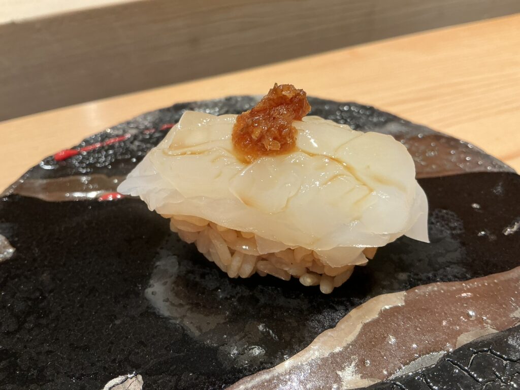 寿司清のアオリイカ