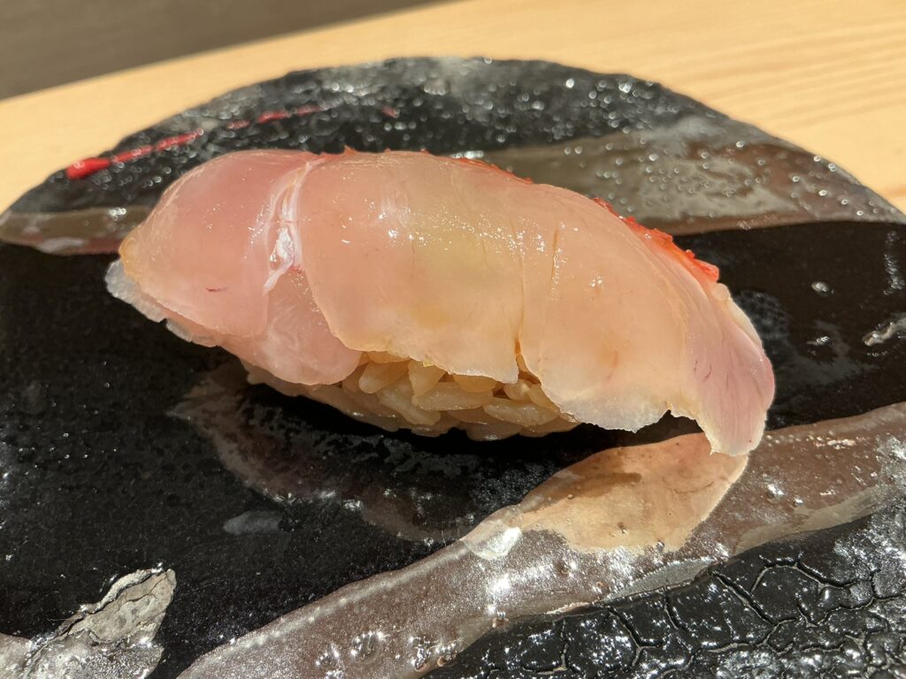 寿司清のキンメダイ