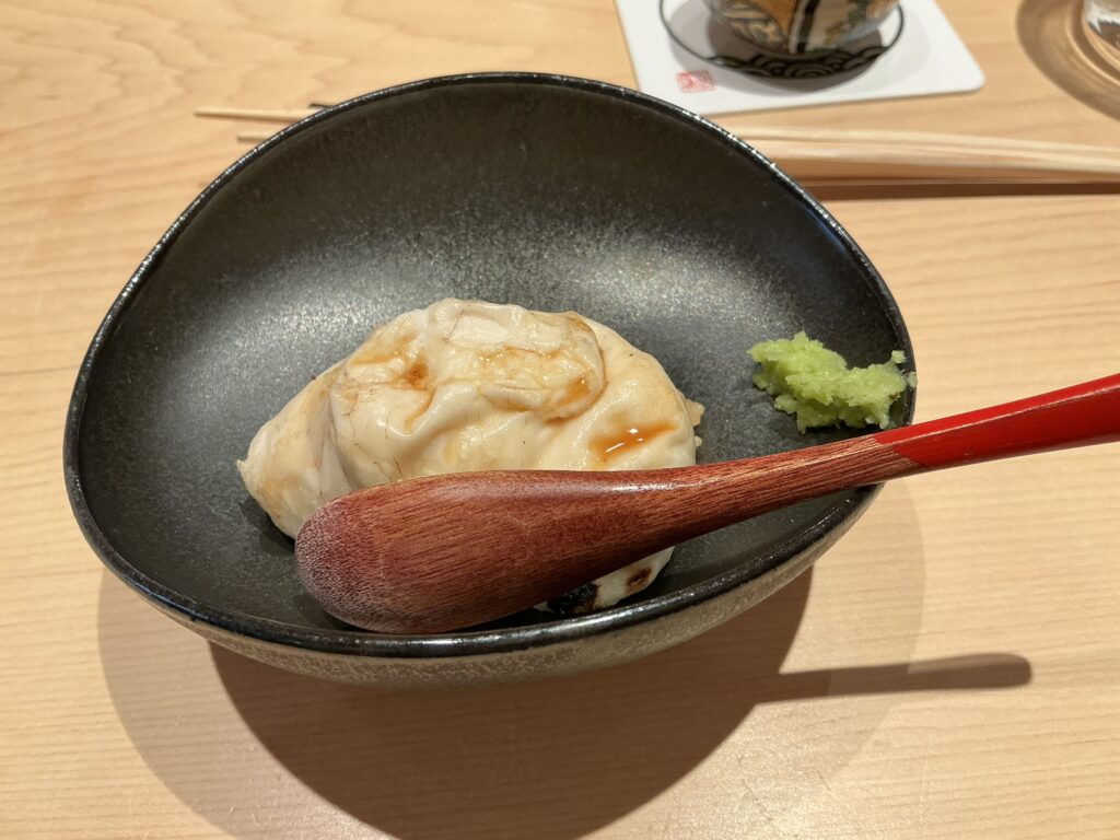 寿司清のマフグの白子