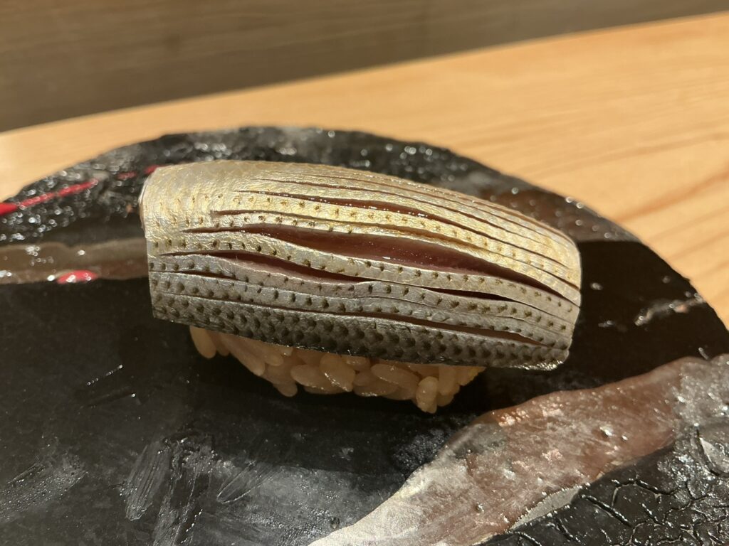 寿司清のコハダ