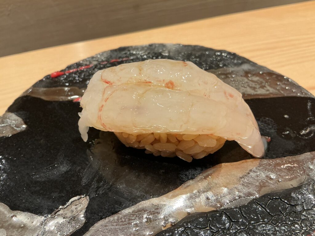 寿司清のシマエビ