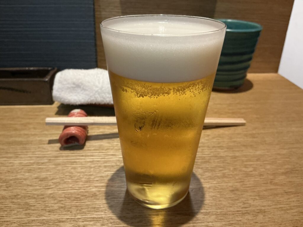 やきとりshiraのビール