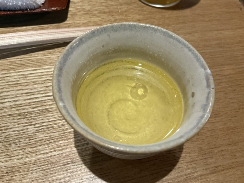 やきとりshiraのカッパのスープ