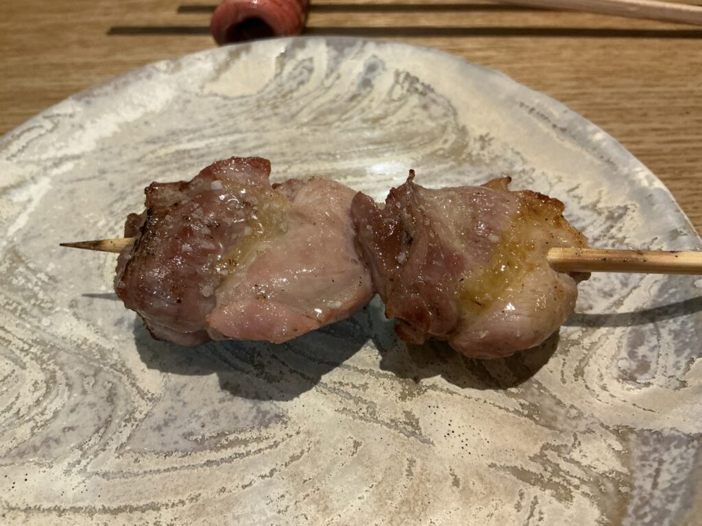 やきとりshiraのウチモモ