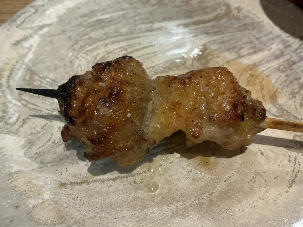 やきとりshiraのボンジリ