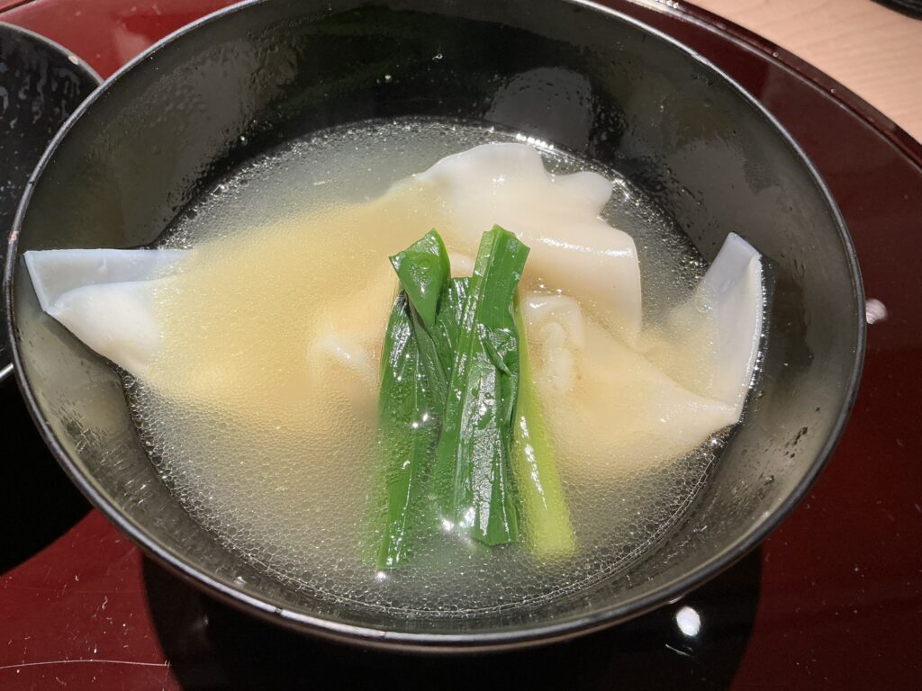 鳥焼き 小花のお椀