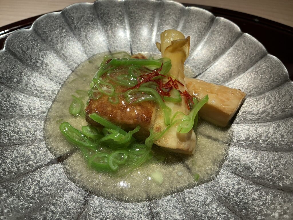 鳥焼き 小花のタケノコ