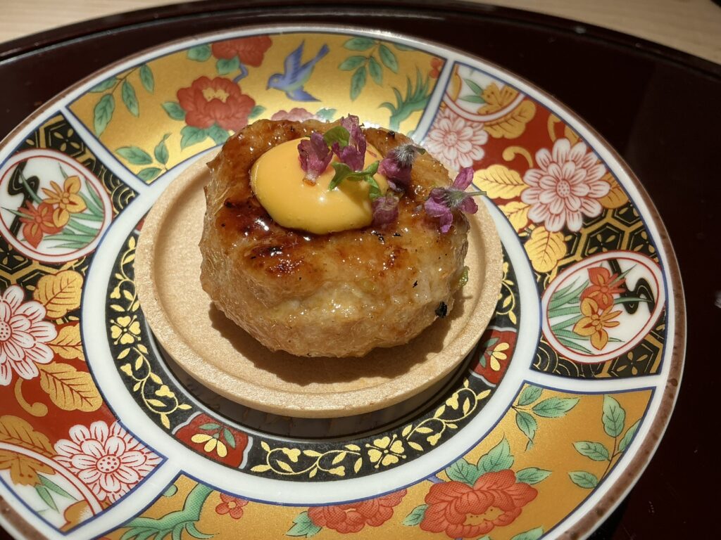 鳥焼き 小花のつくね