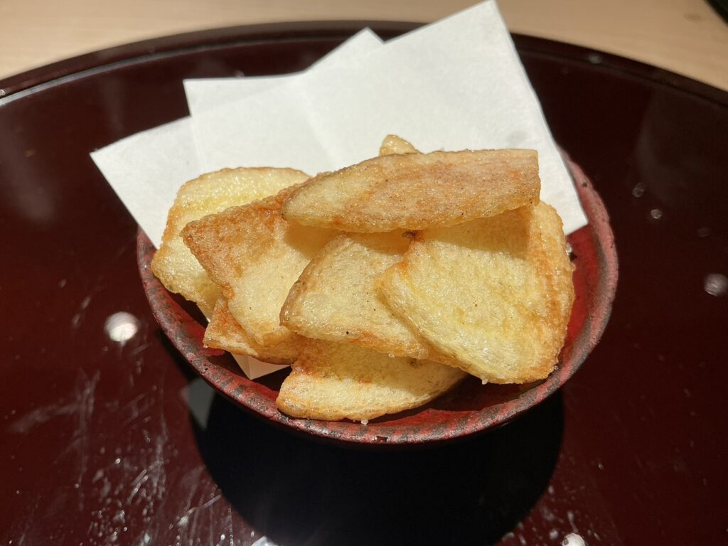 鳥焼き 小花のジャガイモ