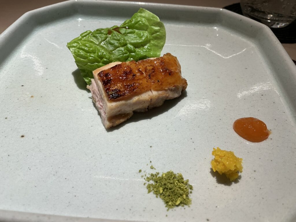 鳥焼き 小花のモモ