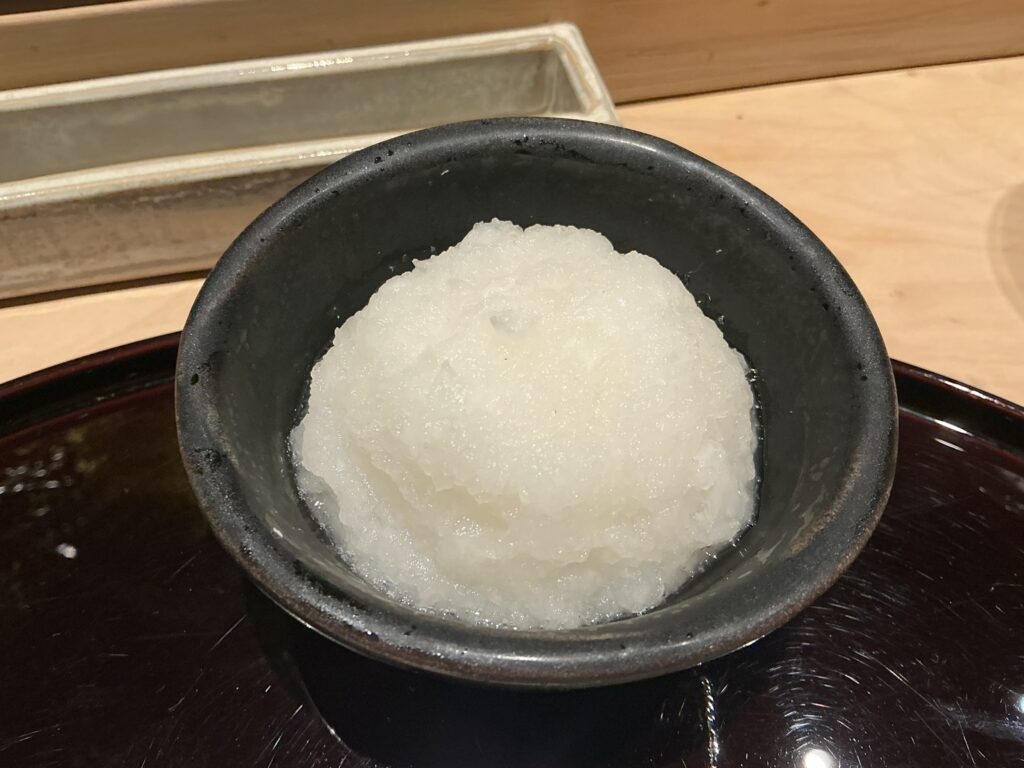鳥かぜの大根おろし