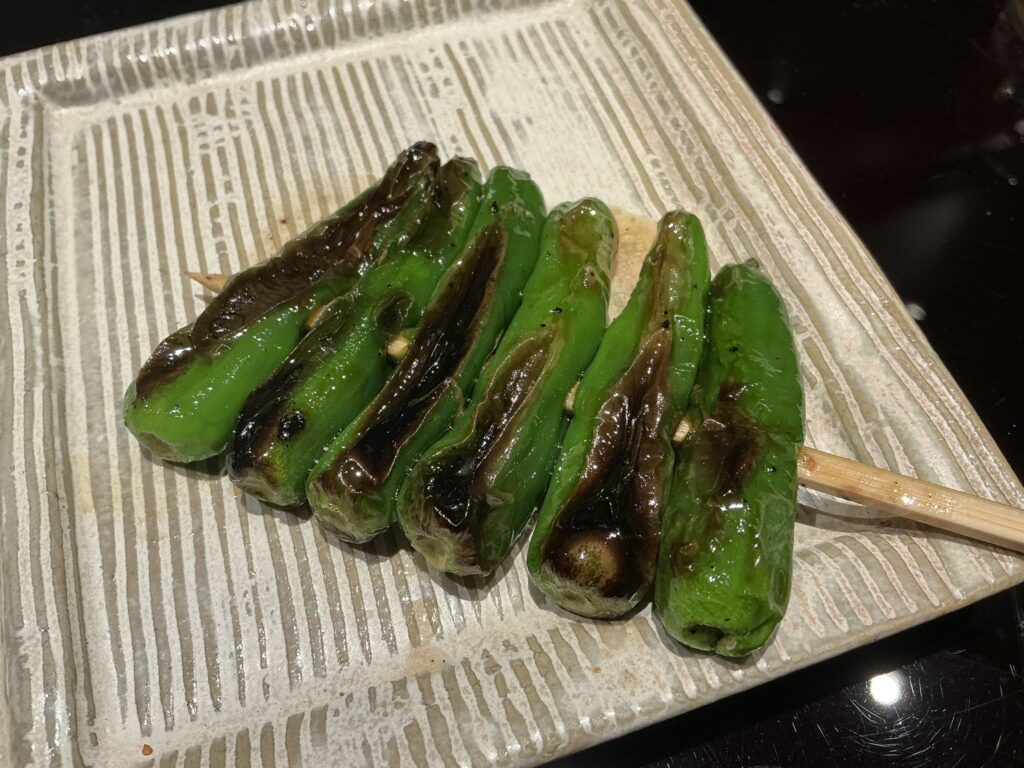 鳥かぜのシシトウ