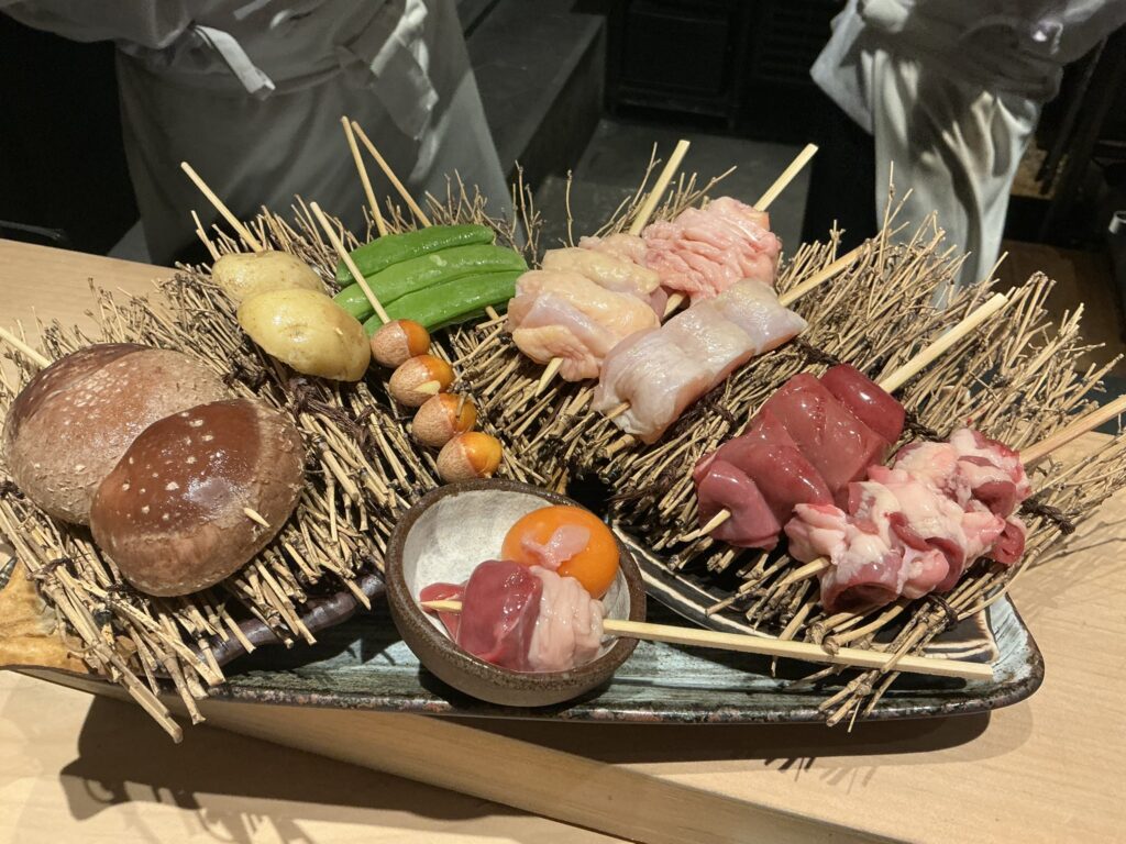 鳥かぜの追加用の串