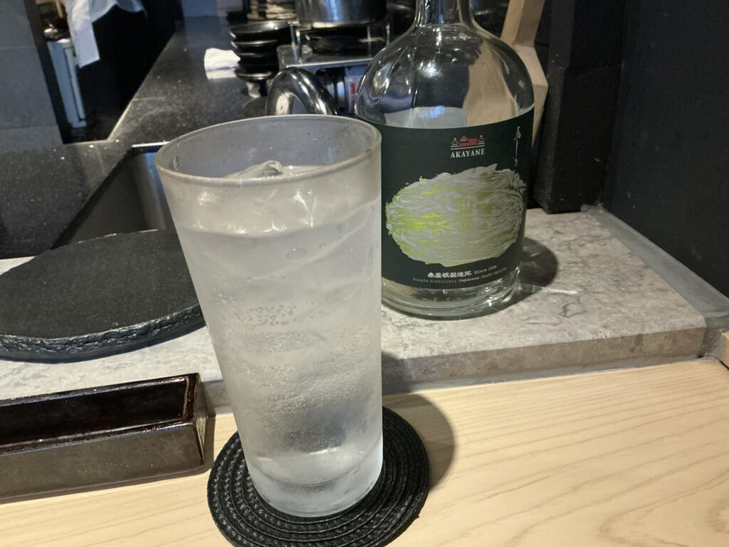 鳥つきの山椒スピリッツ