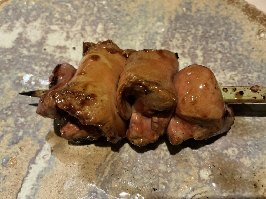 鳥つきのレバー